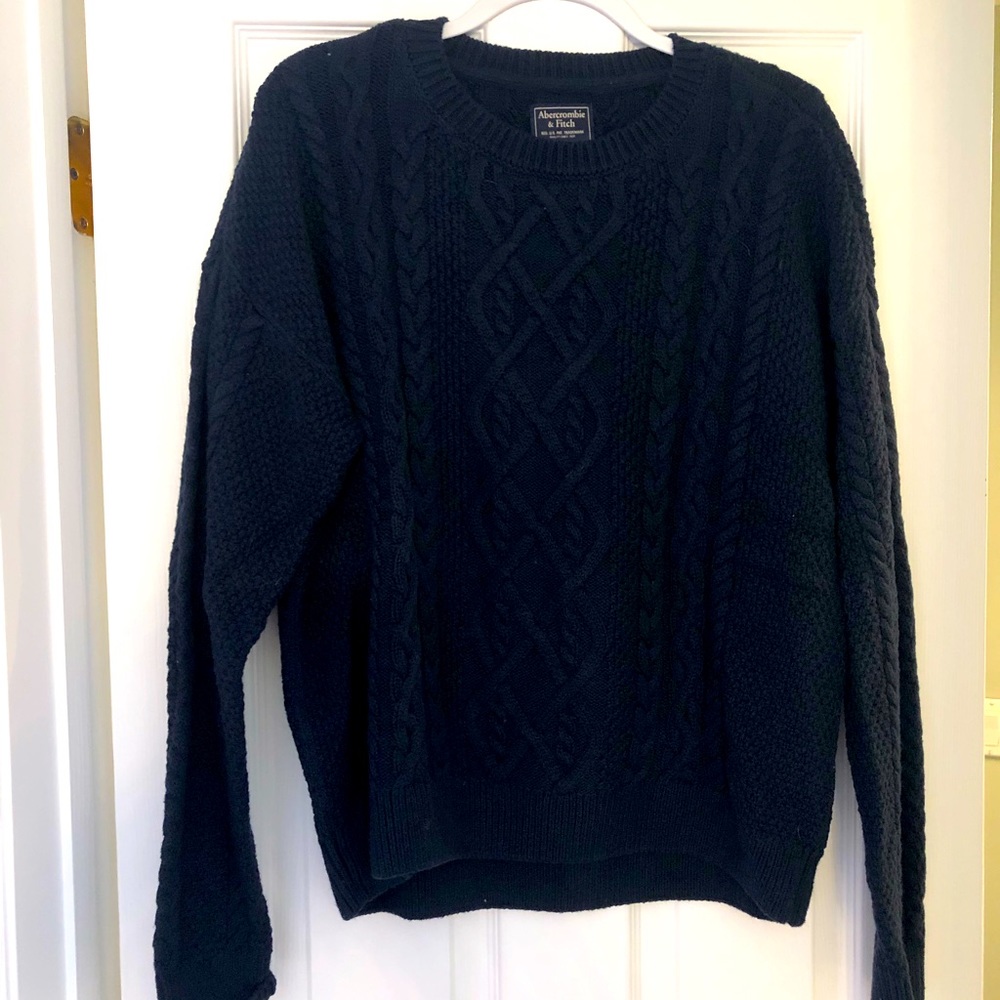 Knit Navy Sweater